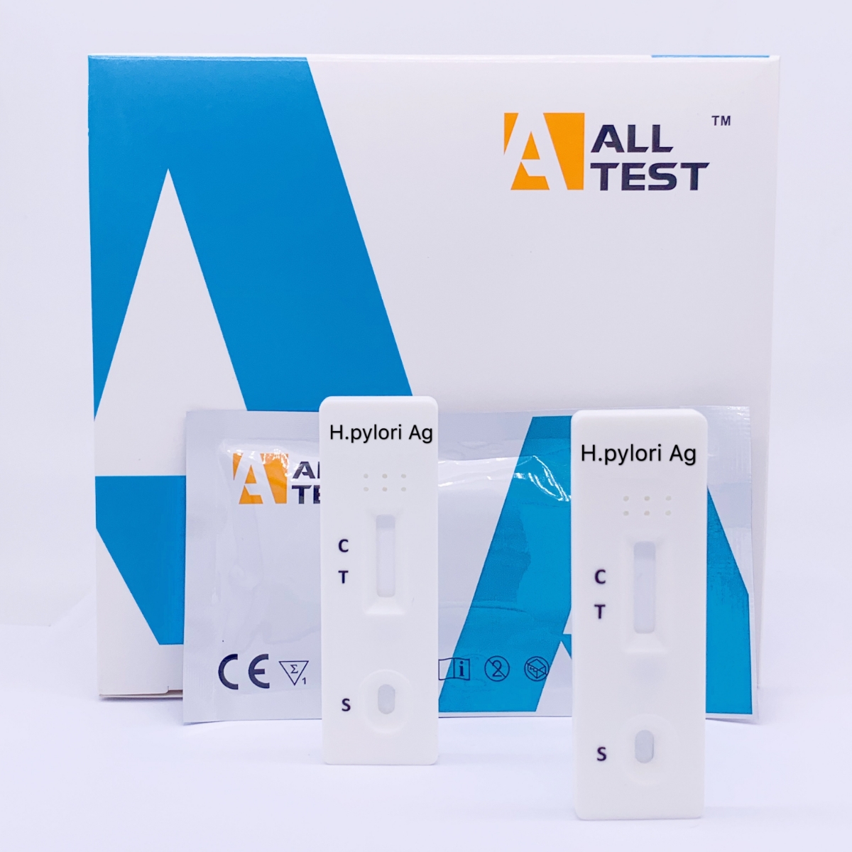 Kits de prueba rápida de Helicobacter pylori, marca AllTest